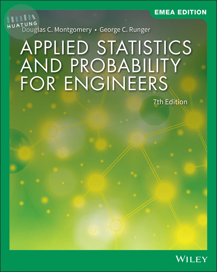 Applied Statistics and Probability for Engineers, EMEA Edition 