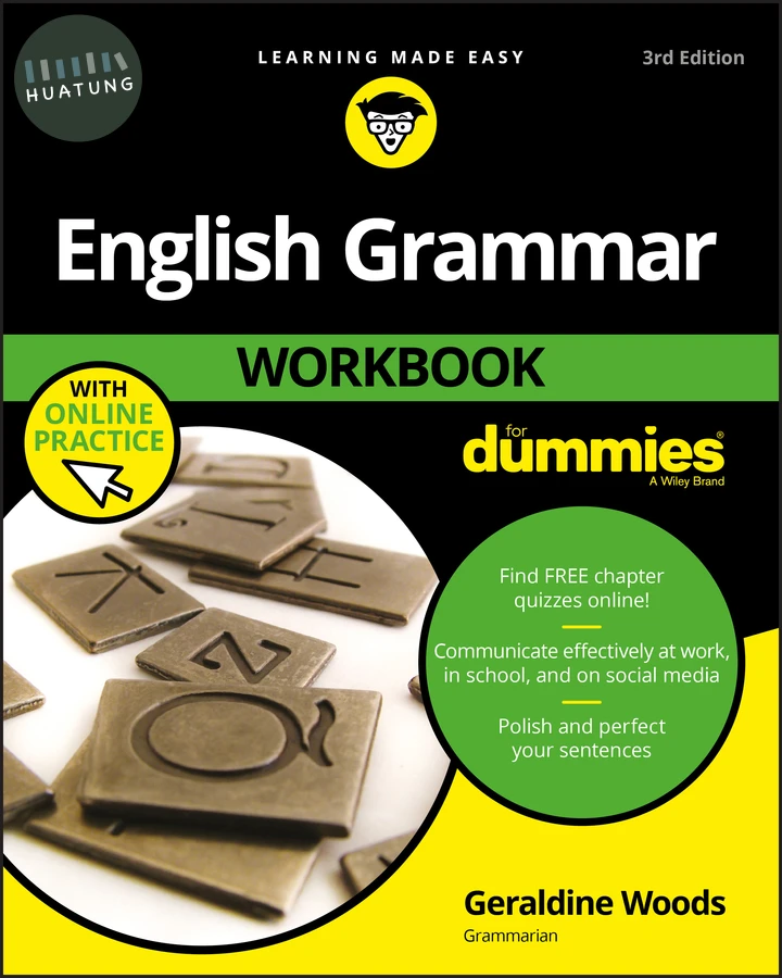 English Grammar Workbook For Dummies with Online Practice 