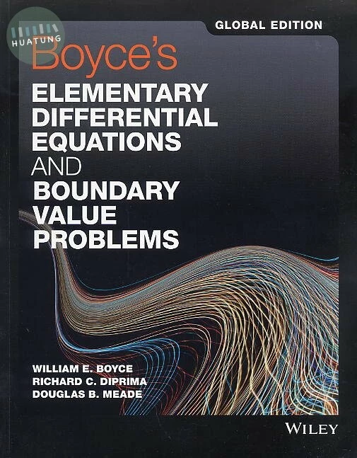 Boyce`s Elementary Differential Equations and Boundary Value Problems (11版)