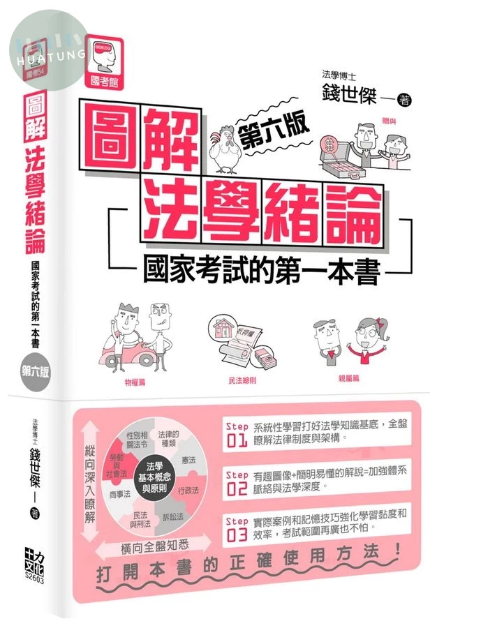 圖解法學緒論：國家考試的第一本書（第六版） (6版)