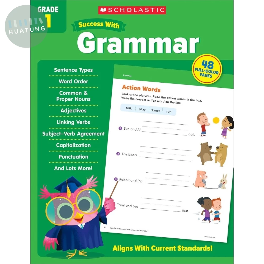 Scholastic Success with Grammar Grade 1 