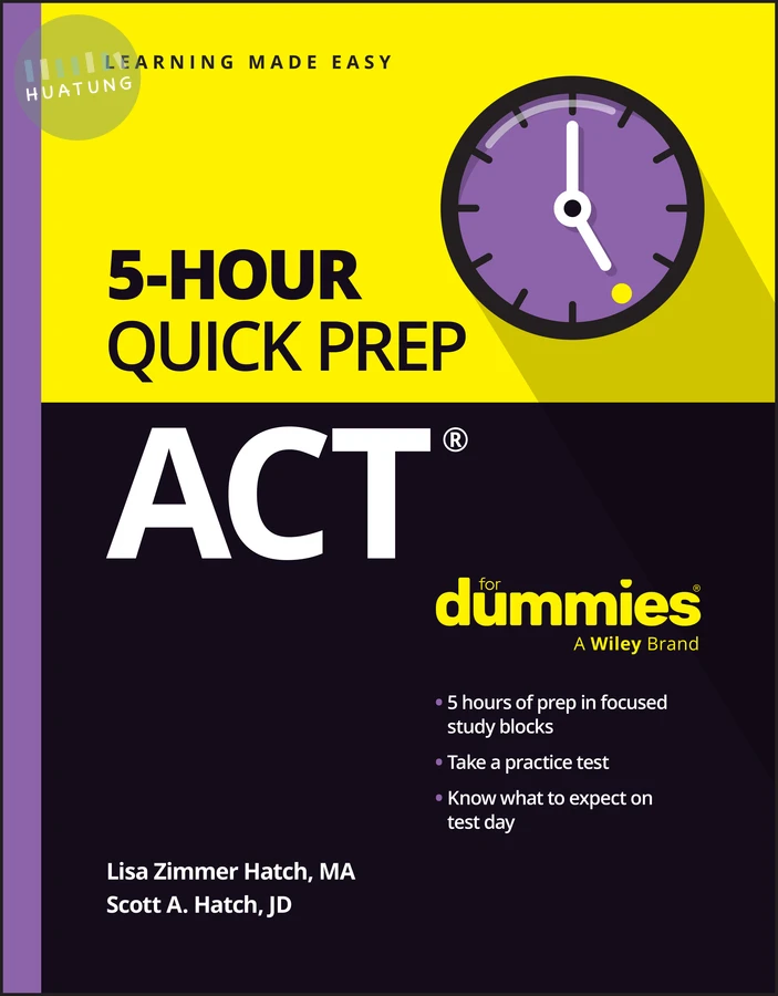 ACT 5-Hour Quick Prep For Dummies 