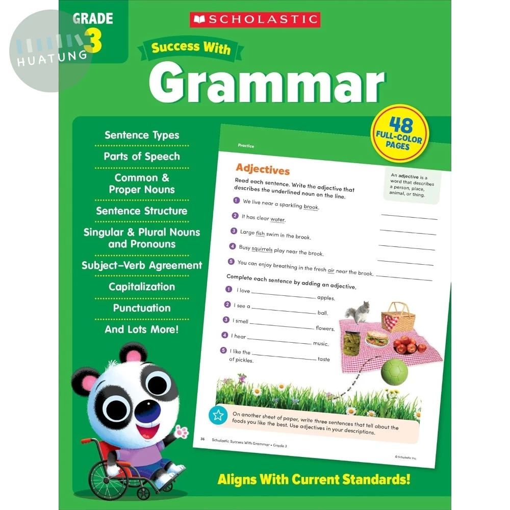Scholastic Success with Grammar Grade 3 