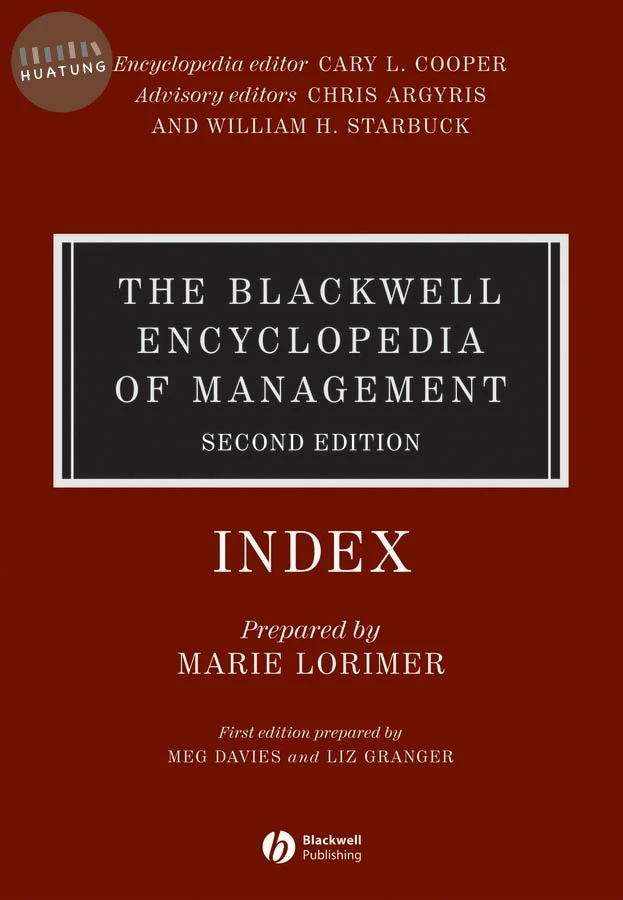The Blackwell Encyclopedia of Management, Strategic Management 
