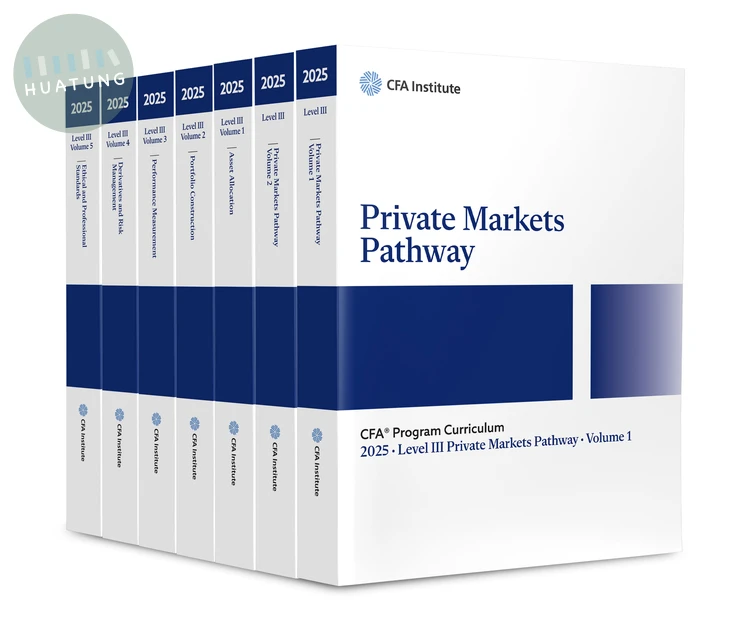 2025 CFA Program Curriculum Level III Private Markets Pathway Box Set 