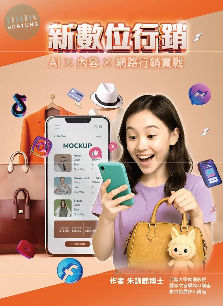 新數位行銷：AI×內容×網路行銷實戰 (1版)
