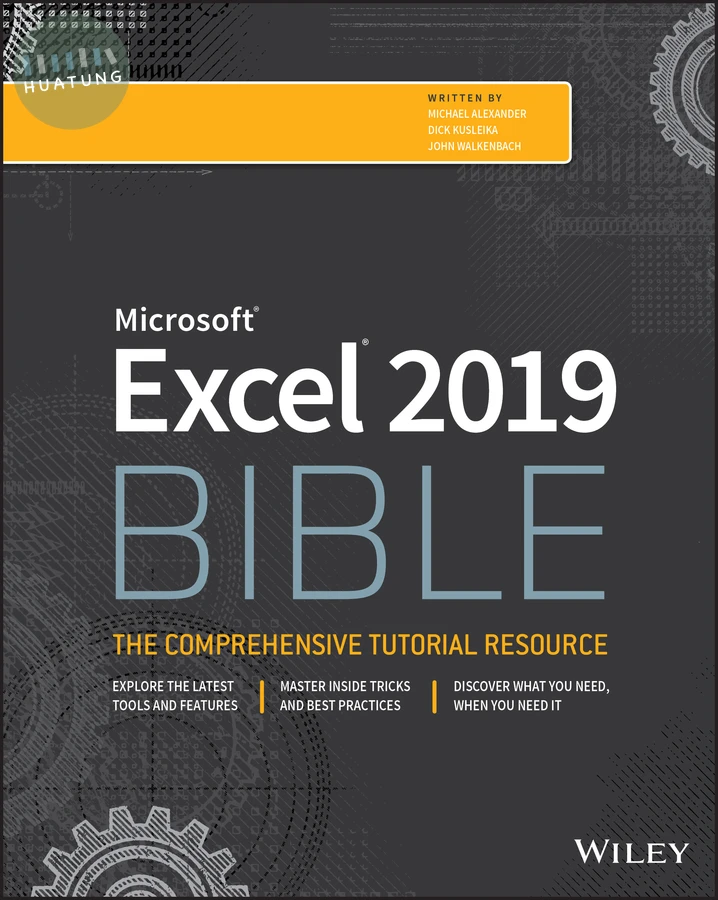 Excel 2019 Bible 