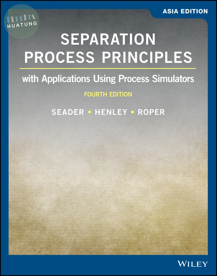 Separation Process Principles 