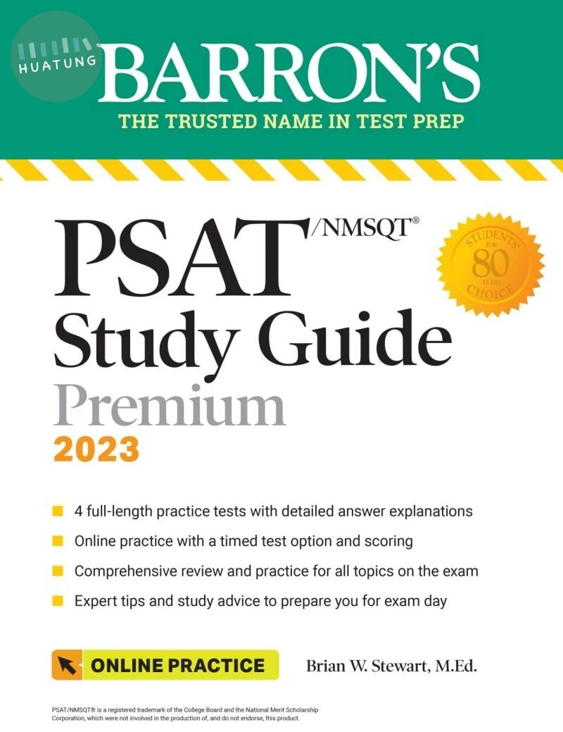 PSAT/NMSQT Study Guide, 2023 