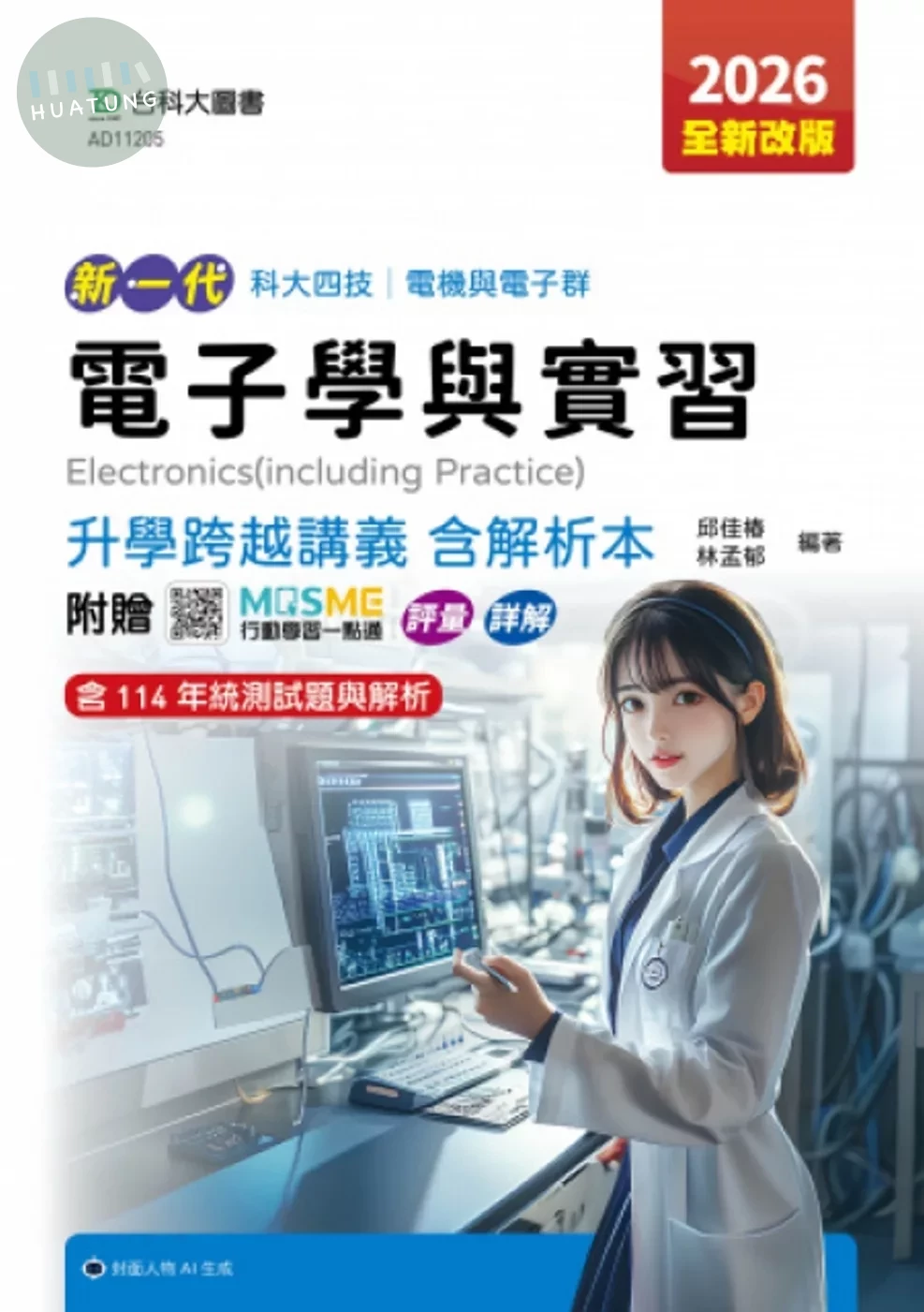新一代 科大四技電機與電子群電子學與實習升學跨越講義含解析本 - 2026年(全新改版) - 附贈MOSME行動學習一點通：評量．詳解 (6版)