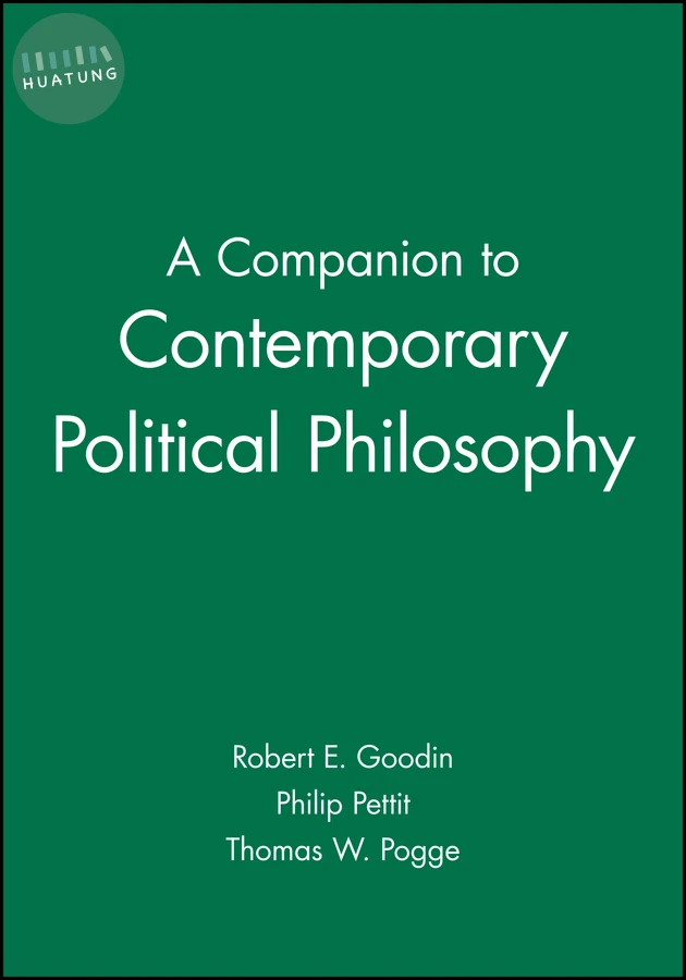 A Companion to Contemporary Political Philosophy 