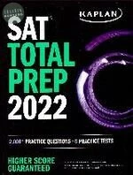 SAT Total Prep 2022: 2,000+ Practice Questions + 5 Practice Tests 