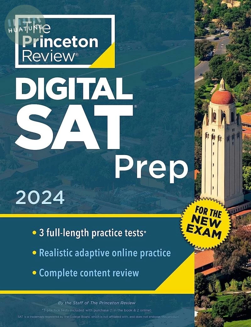 Princeton Review Digital SAT Prep, 2024: 3 Practice Tests + Review + Online Tools (1版)