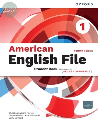 American English File 4/e Student Book 1 (w/Online Skill Confidence) (4版)