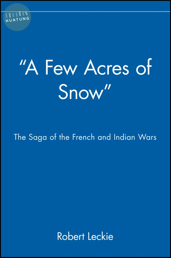 "A Few Acres of Snow" 