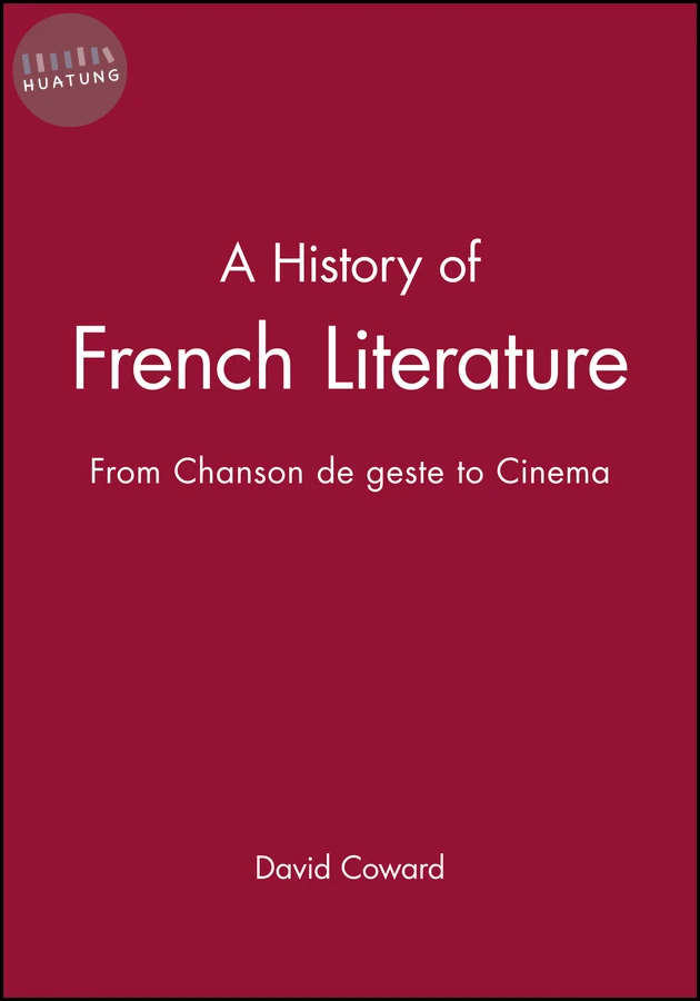 A History of French Literature 