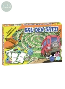 Deutsch spielend lernen - Bau den Satz! 造個好句子! 