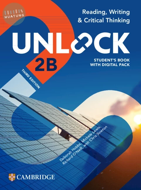 Unlock Level 2B Reading, Writing and Critical Thinking Student's Book with Digital Pack (3版)