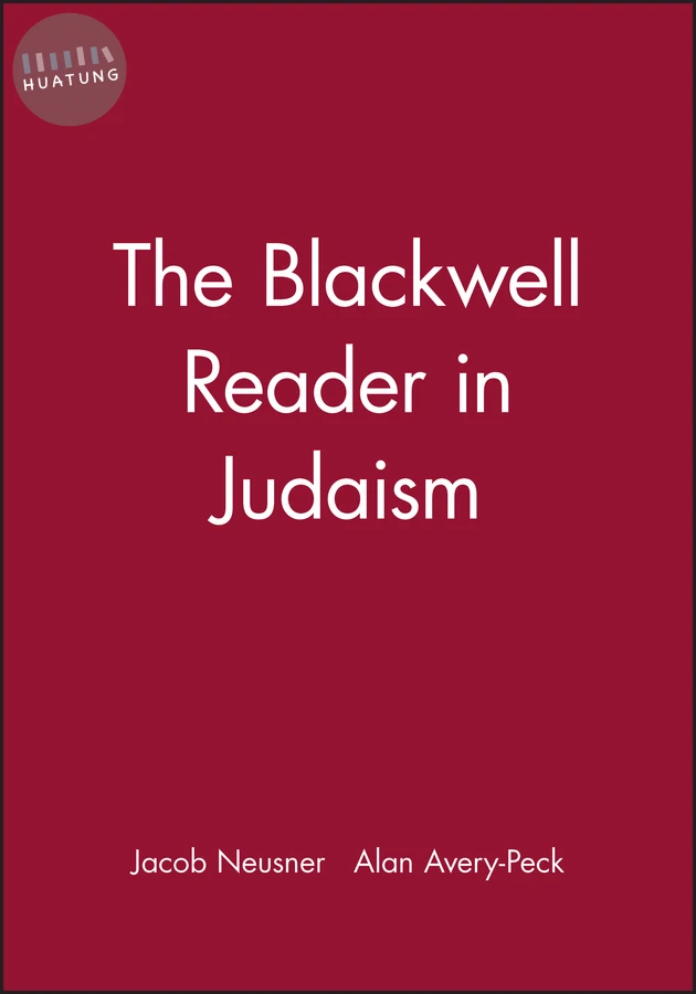 The Blackwell Reader in Judaism 