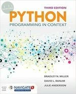 PYTHON PROGRAMMING IN CONTEXT (3版)