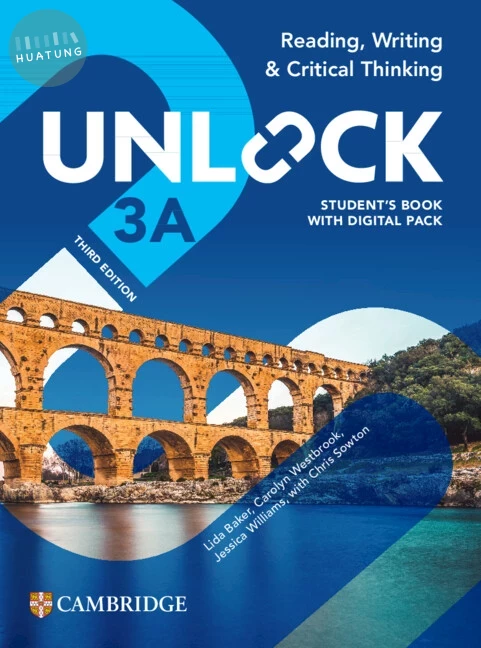 Unlock Level 3A Reading, Writing and Critical Thinking Student's Book with Digital Pack (3版)
