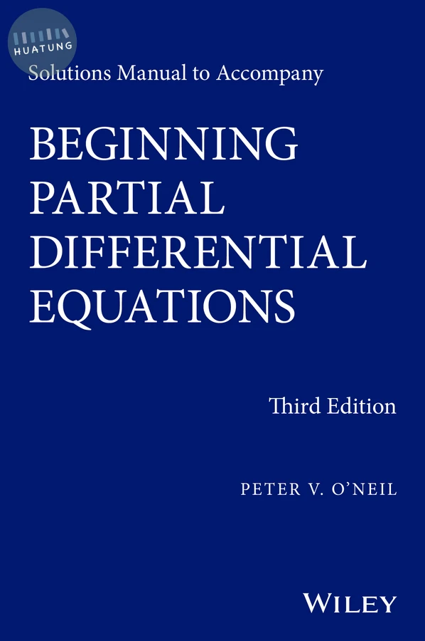 Solutions Manual to Accompany Beginning Partial Differential Equations 