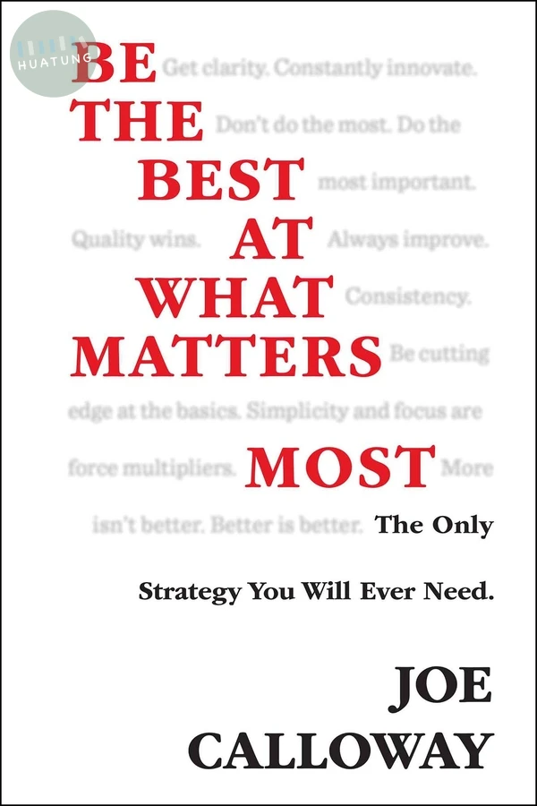 Be the Best at What Matters Most 