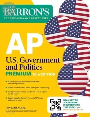 AP U.S. Government and Politics Premium, Sixteenth Edition (13版)