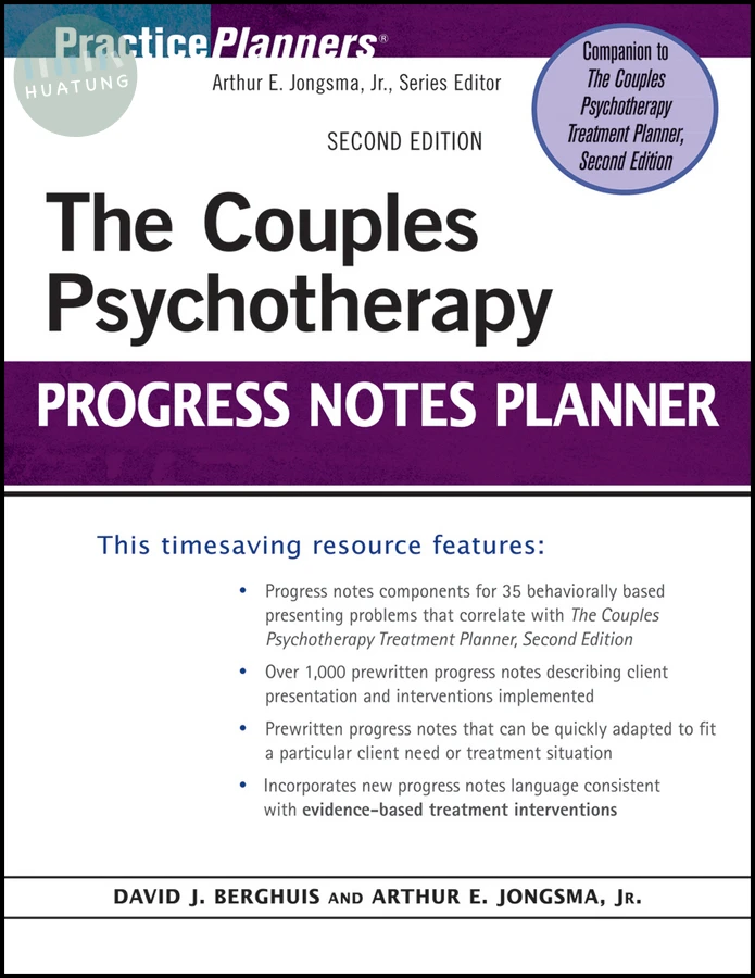 The Couples Psychotherapy Progress Notes Planner 
