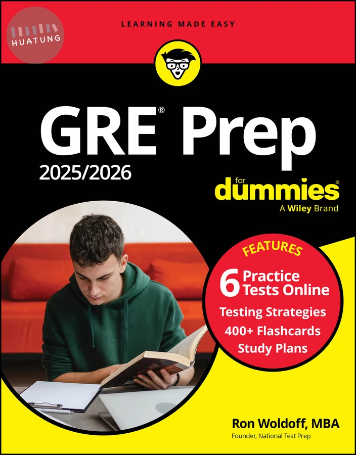 GRE Prep 2025/2026 For Dummies 