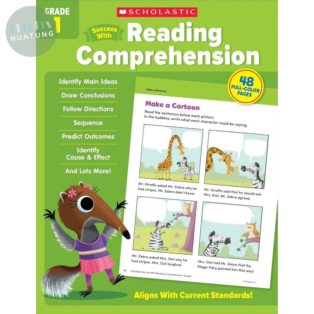 Scholastic Success with Reading Comprehension Grade 1 