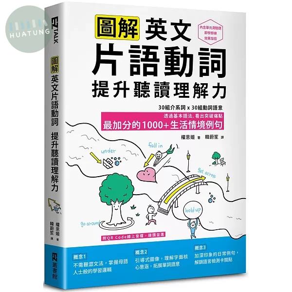 圖解英文片語動詞，提升聽讀理解力: 最加分的1000+生活情境例句（附QR Code 線上音檔） (1版)