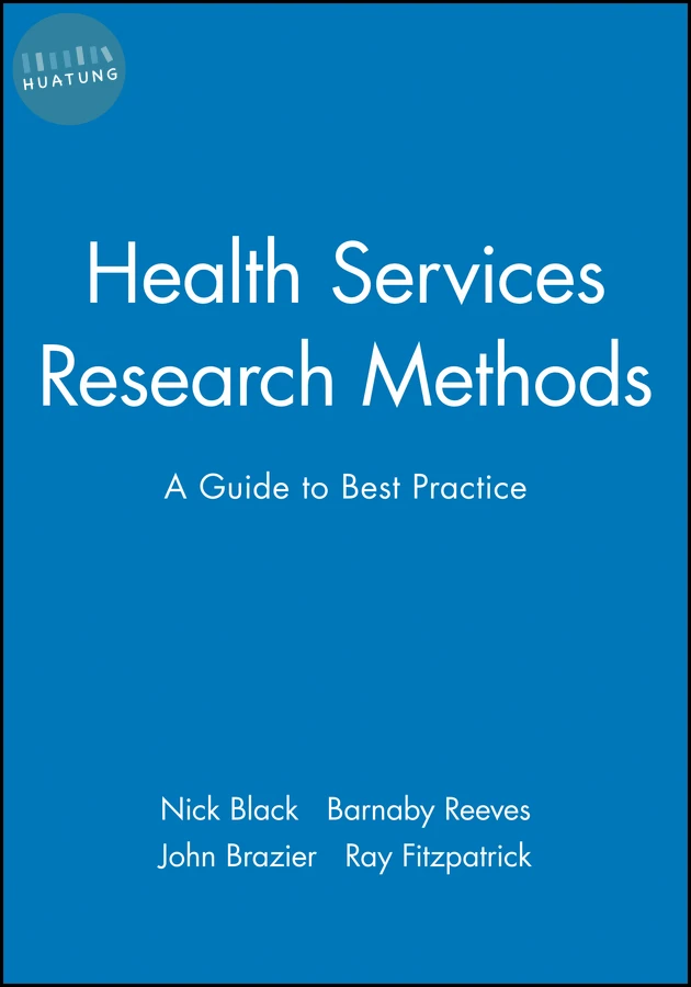 Health Services Research Methods 