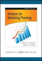 Analysis for Marketing Planning (7版)