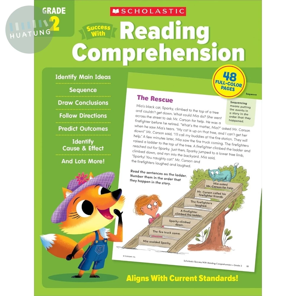 Scholastic Success with Reading Comprehension Grade 2 