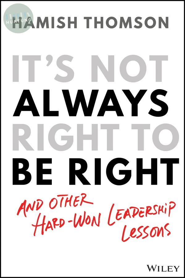 It's Not Always Right to Be Right 