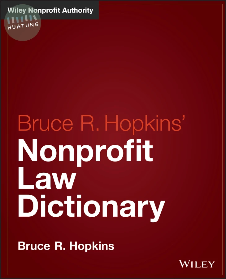 Hopkins' Nonprofit Law Dictionary 