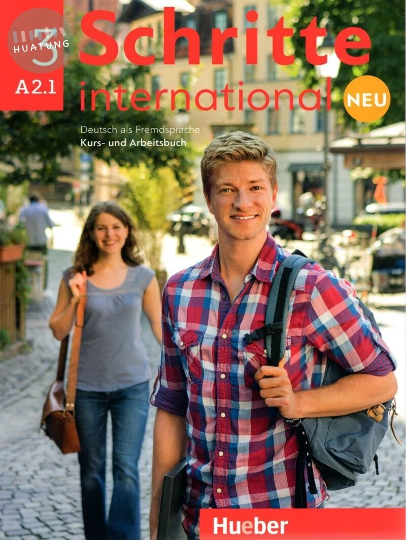 Schritte international Neu 3 (A2.1) - Kursbuch + Arbeitsbuch + CD zum Arbeitsbuch 課本+練習本+練習本CD <Max Hueber> (1版)