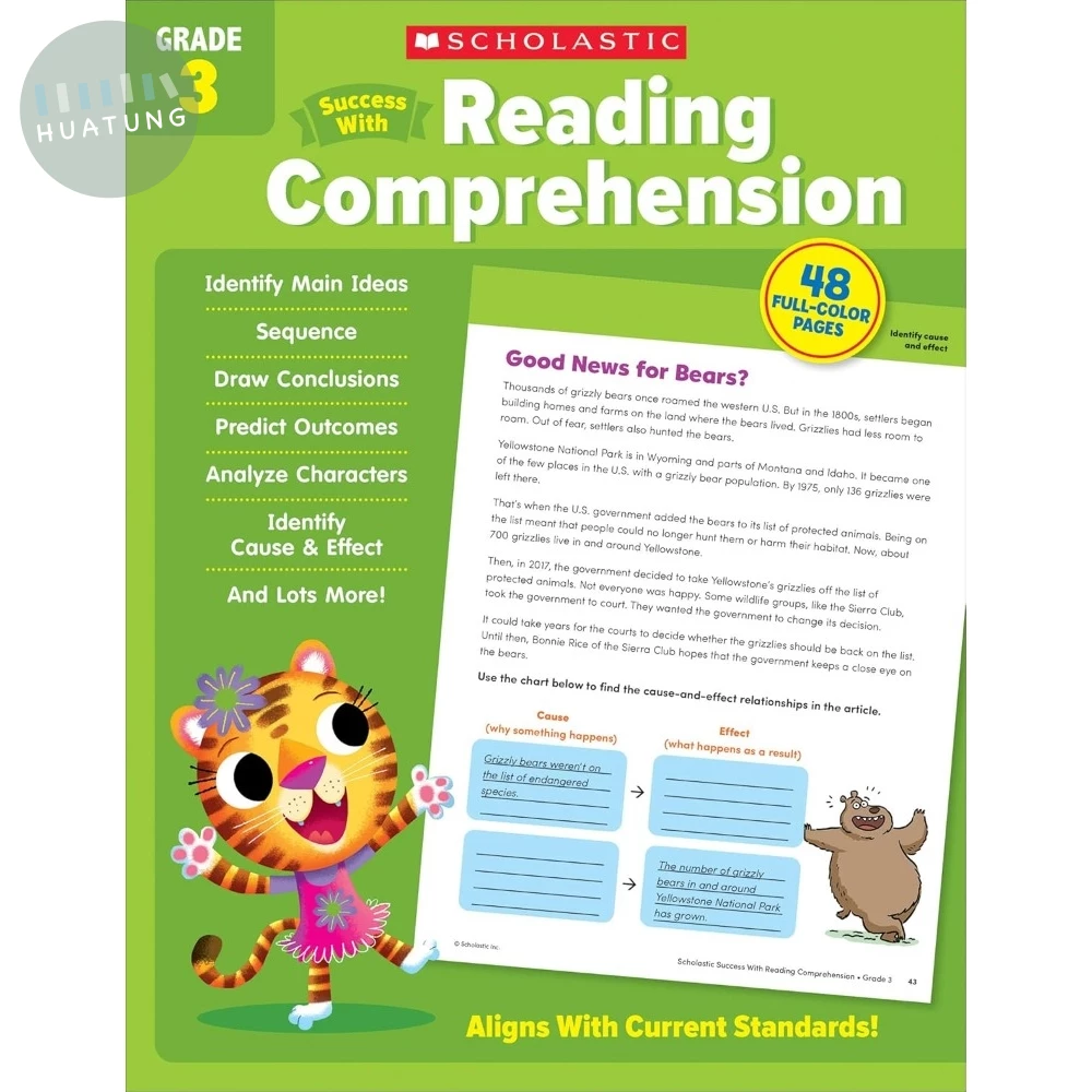 Scholastic Success with Reading Comprehension Grade 3 