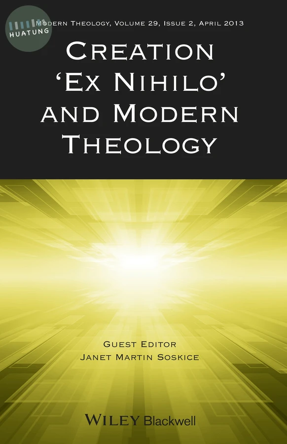 Creation "Ex Nihilo" and Modern Theology 