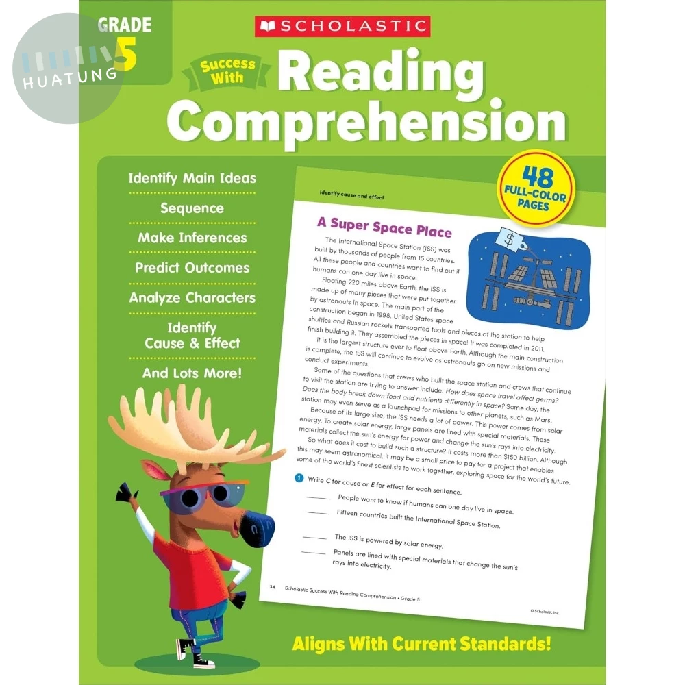 Scholastic Success with Reading Comprehension Grade 5 