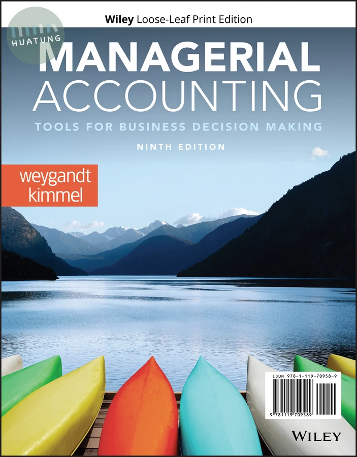 Managerial Accounting 