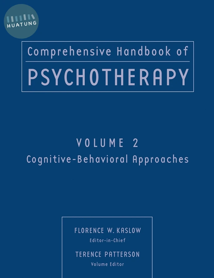 Comprehensive Handbook of Psychotherapy, Cognitive-Behavioral Approaches 