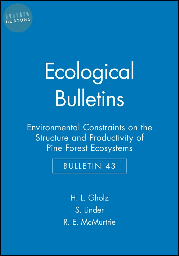 Ecological Bulletins, Environmental Constraints on the Structure and Productivity of Pine Forest Ecosystems 