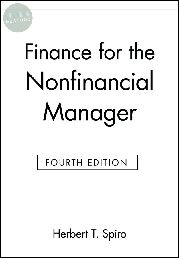 Finance for the Nonfinancial Manager 