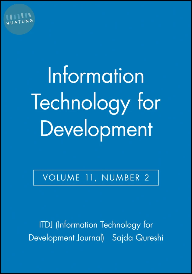 Information Technology for Development, Volume 11, Number 2 