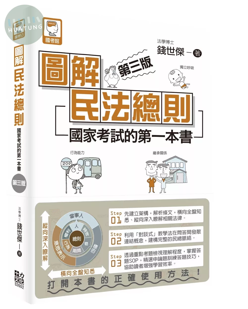 圖解民法總則：國家考試的第一本書（第三版） (3版)