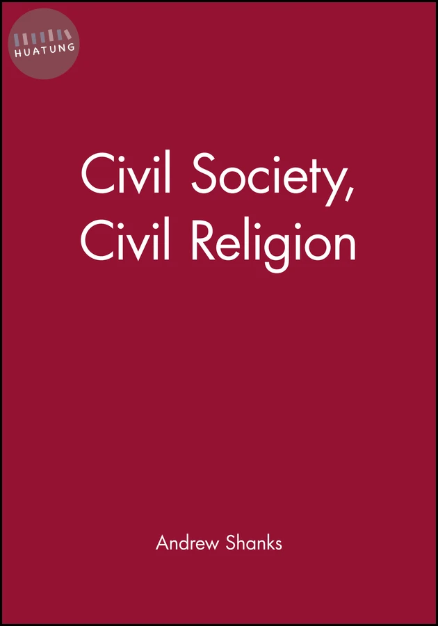 Civil Society, Civil Religion 