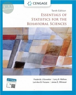 Essentials of Statistics for the Behavioral Sciences (10版)