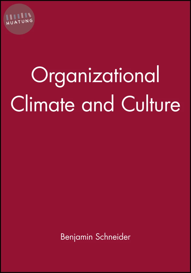 Organizational Climate and Culture 